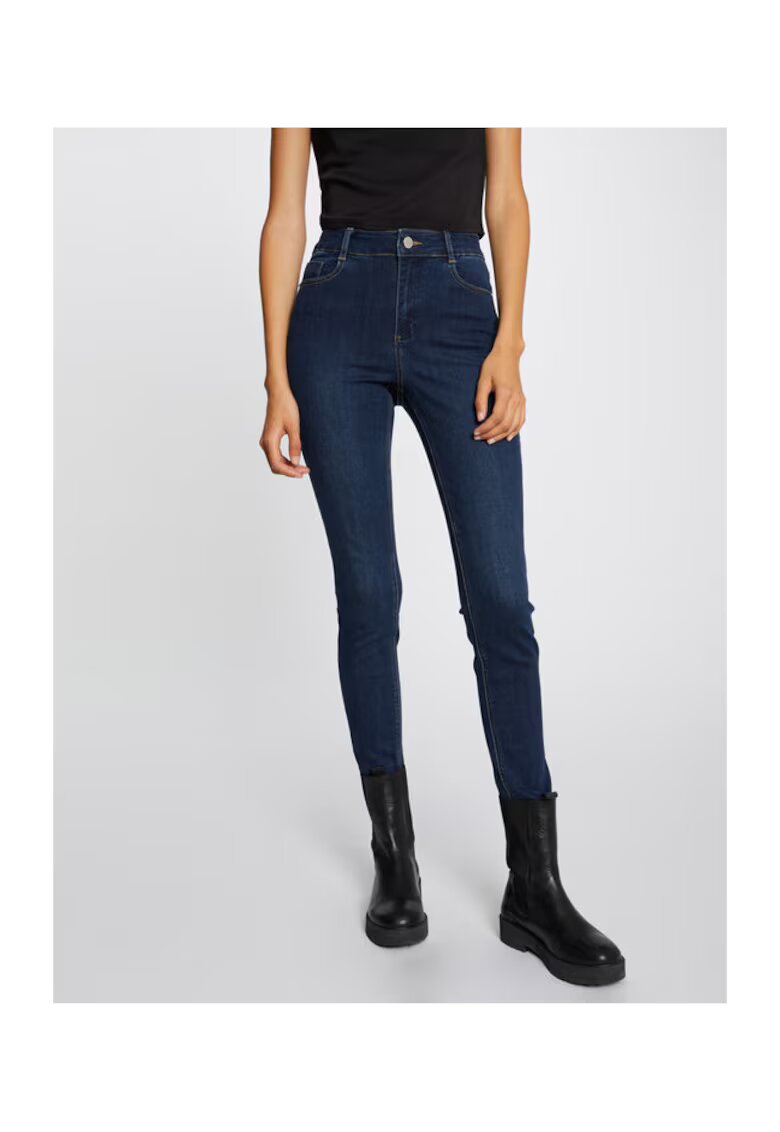 Morgan Pantaloni dama 212-PAM - Bumbac/Poliester - Bleumarin - Bleumarin