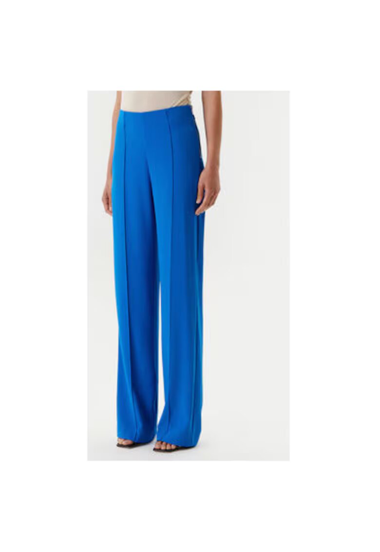 Morgan Pantaloni dama 241-PBARY - Poliester reciclat - Albastru - Albastru