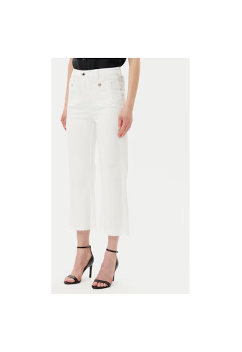 Morgan Pantaloni dama 241-PCLIC - Bumbac - Ecru - Ecru