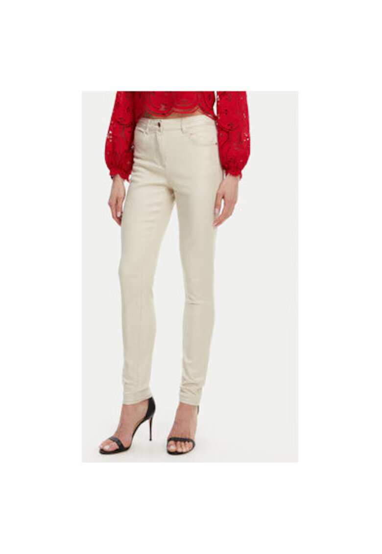 Morgan Pantaloni dama 251-PEWELI - Bumbac - Bej - Bej