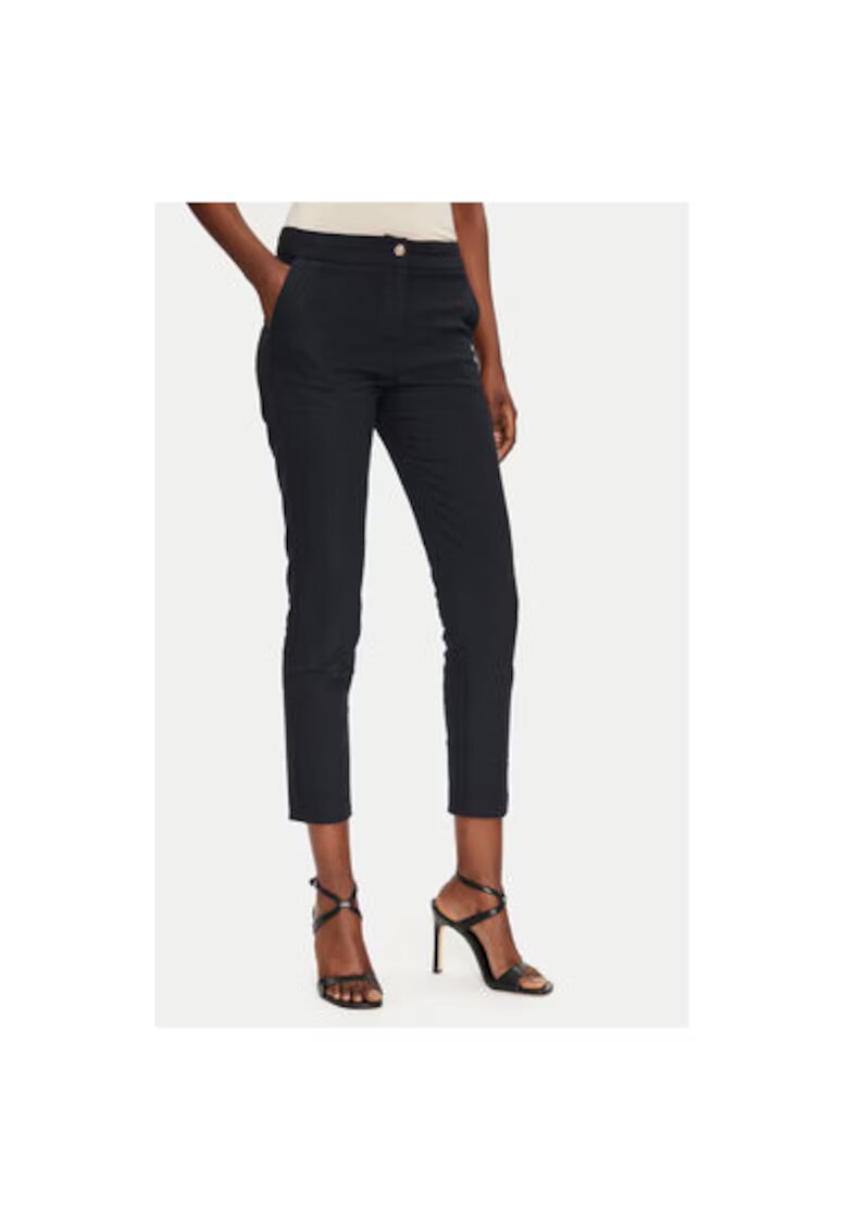 Morgan Pantaloni dama - 304479687 - Bumbac - Albastru - Albastru