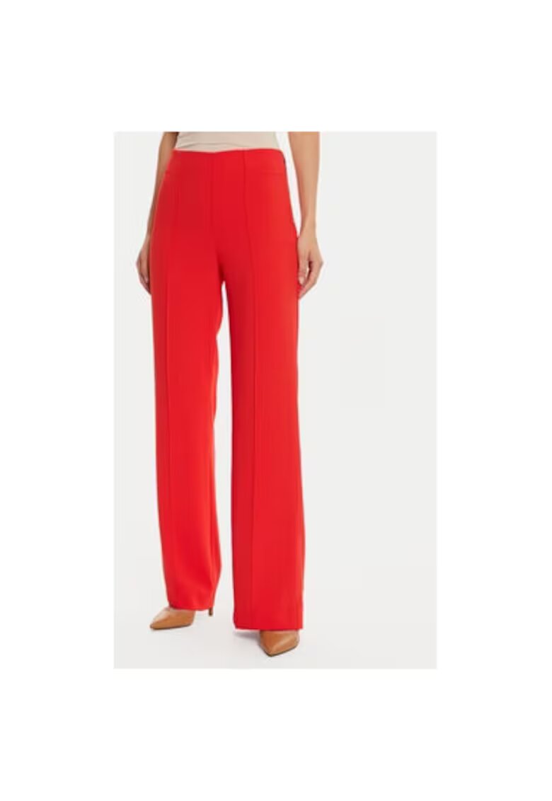 Morgan Pantaloni dama - 304480065 - Poliester Portocaliu - Portocaliu