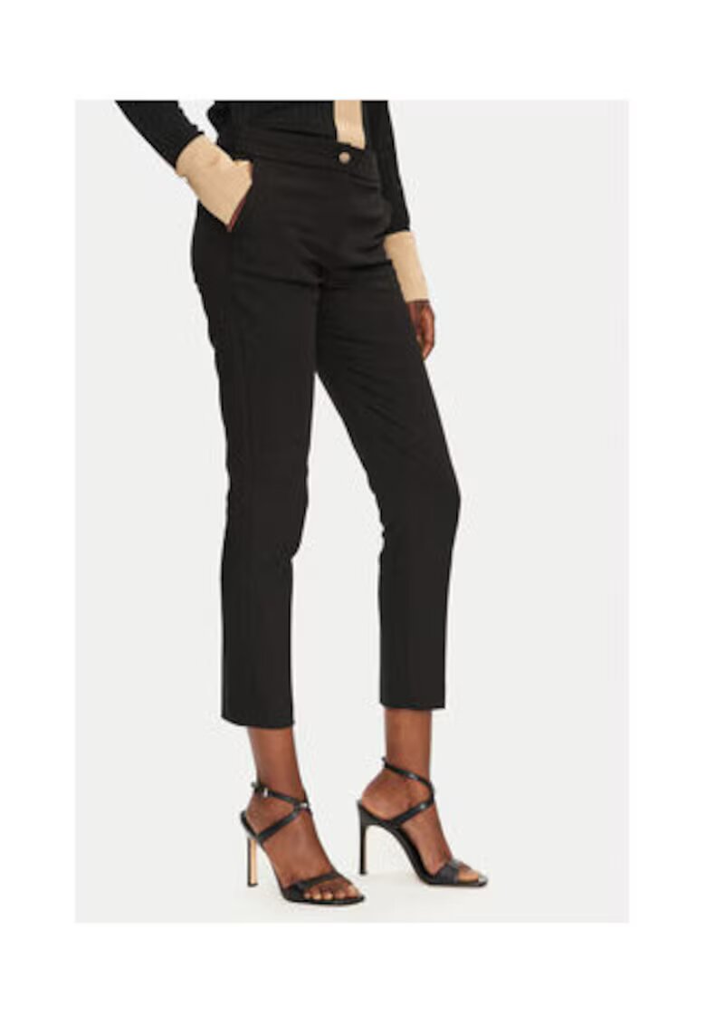 Morgan Pantaloni dama - negri - 100% bumbac -