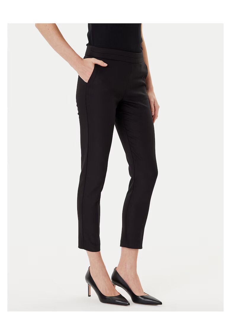 Morgan Pantaloni dama - negru - bumbac/poliester/elastan