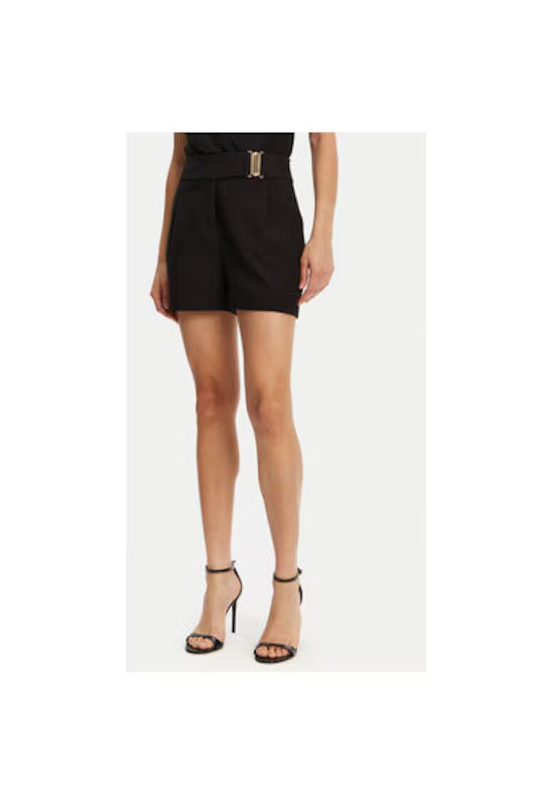 Morgan Pantaloni scurti dama 251-SHOU.F - Poliester/Viscoza - Negru - Negru
