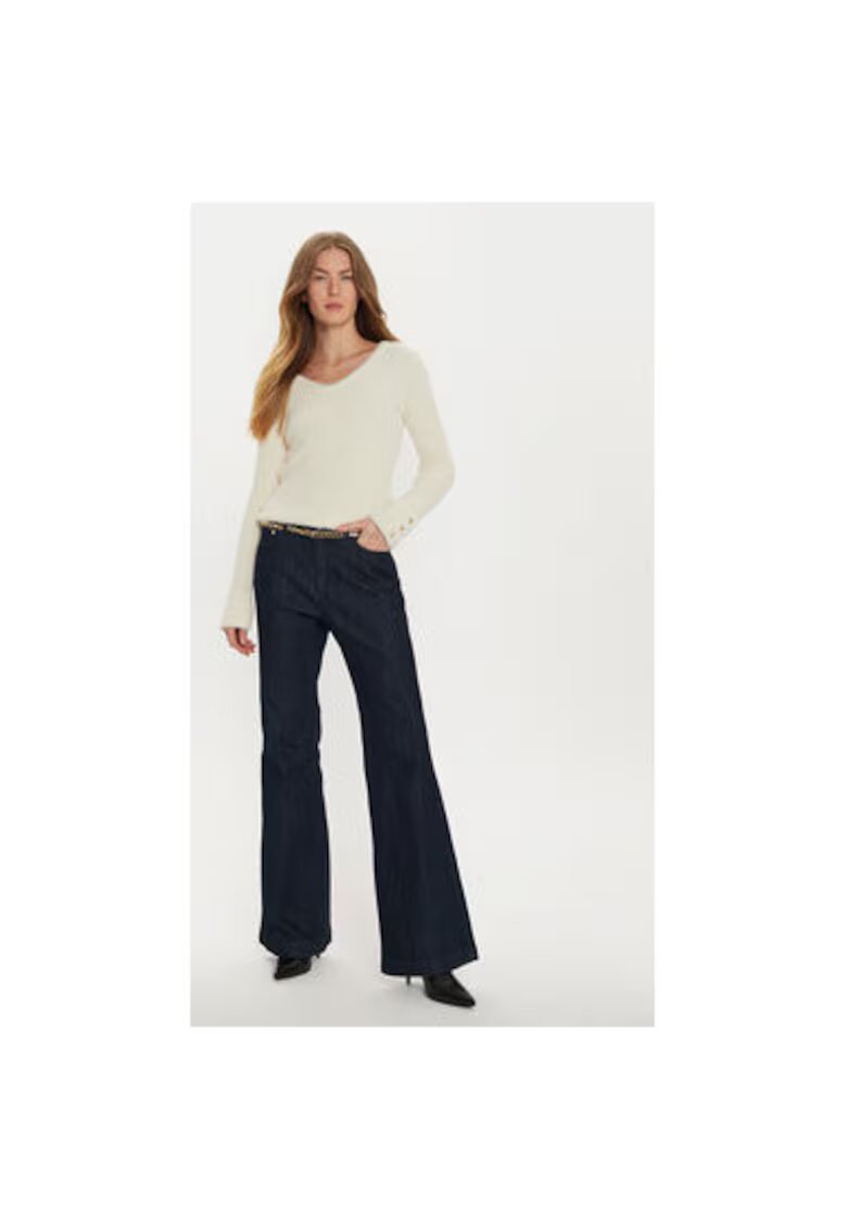 Morgan Pulover dama - 304481741 - Poliamida - Bej - Bej