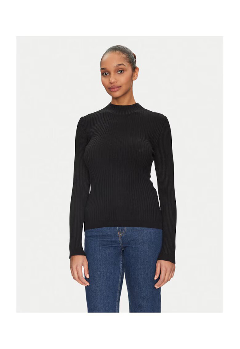 Morgan Pulover dama - 305253217 - Viscoza/Poliamida - Negru - Negru