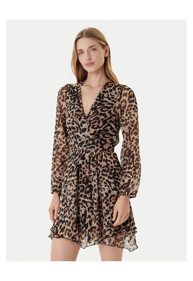 Morgan Rochie casual de dama culoare maro