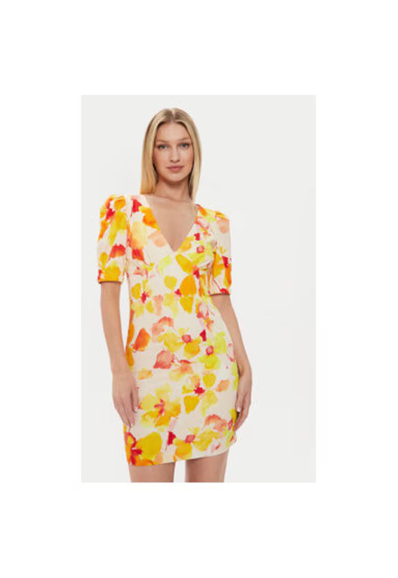 Morgan Rochie dama - 303918811 - Bumbac - Galben - Galben