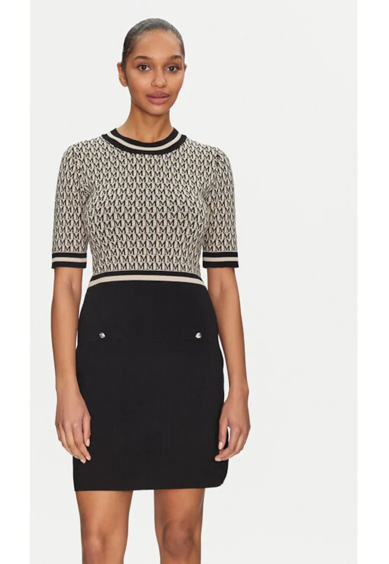 Morgan Rochie dama - 305253477 - Viscoza/Poliamida - Bej - Bej