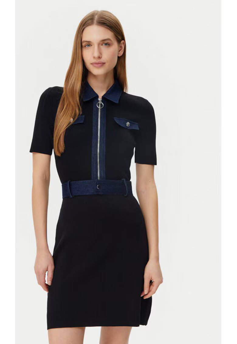 Morgan Rochie dama - 305253484 - Viscoza/Poliamida - Negru - Negru