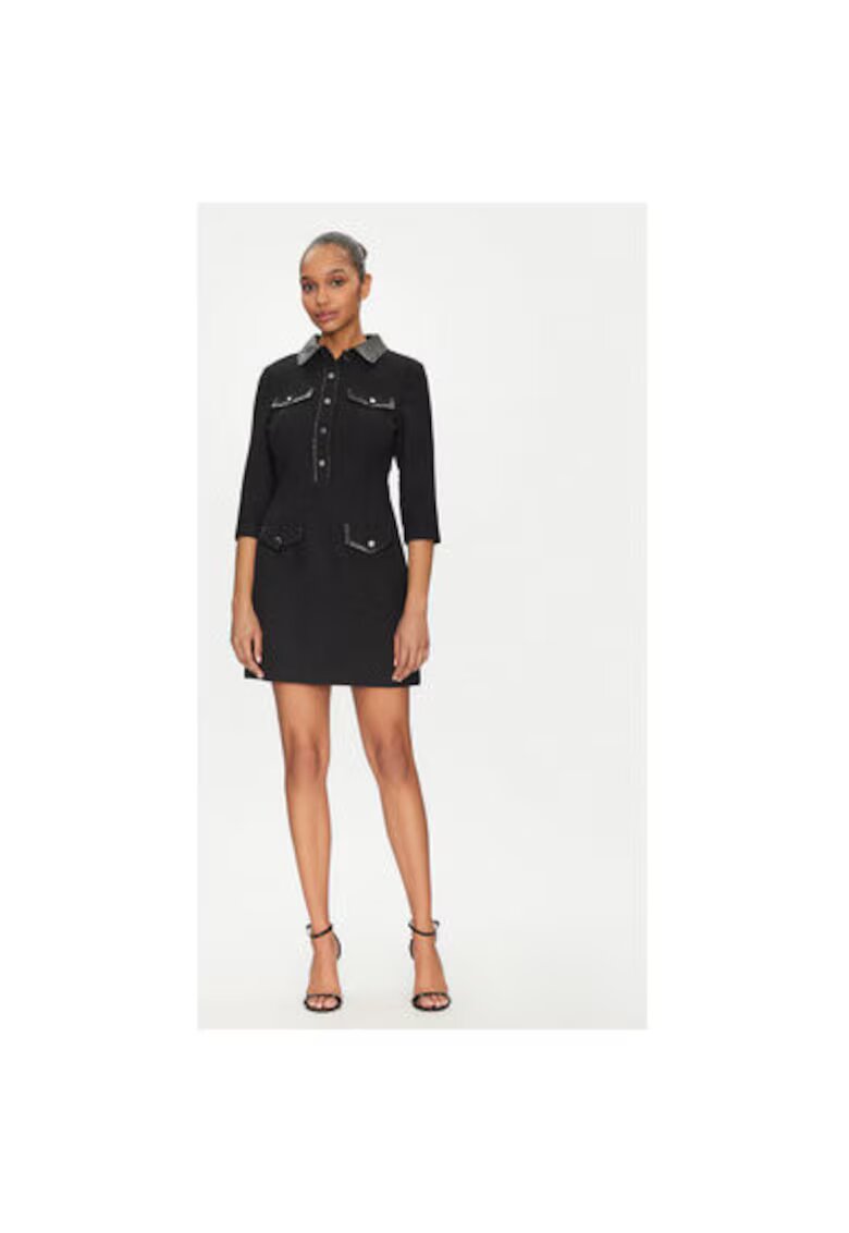 Morgan Rochie dama - 305253507 - Poliester/Viscoza - Negru