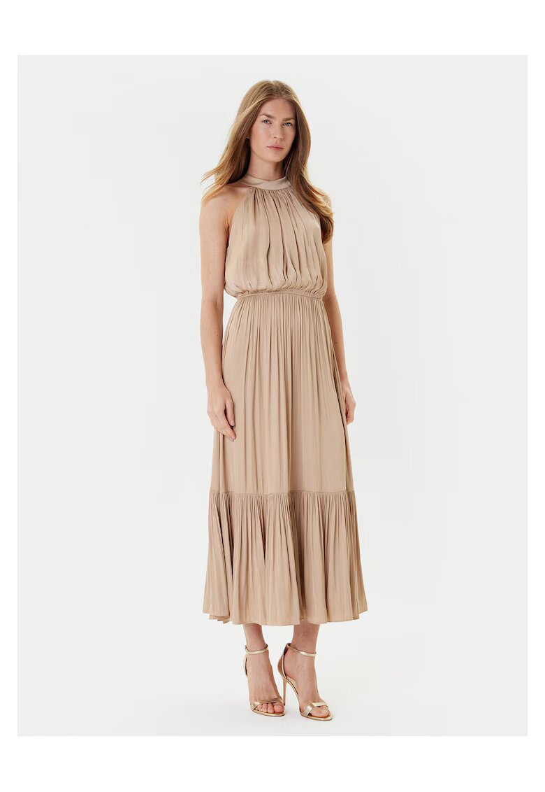 Morgan Rochie de cocktail dama bej
