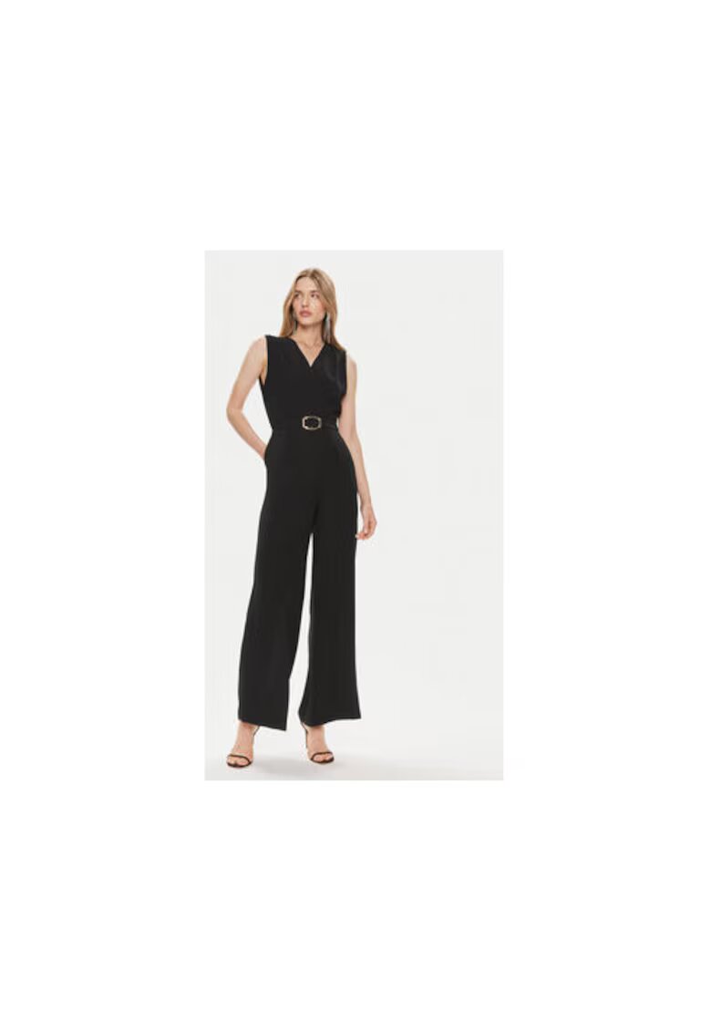 Morgan Salopeta dama - 303918620 - Poliester - Negru - Negru