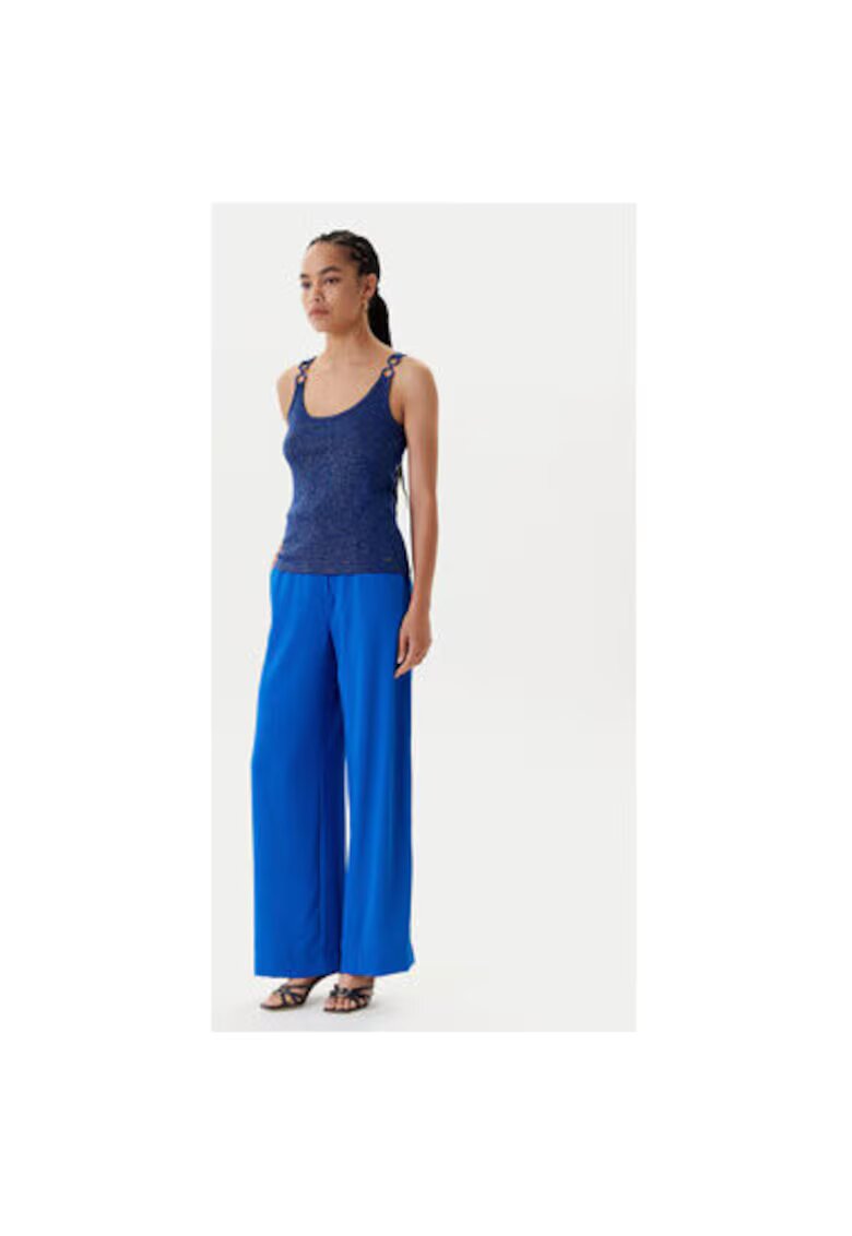 Morgan Top dama 251-DIDONI - Viscoza/Poliester - Bleumarin - Bleumarin