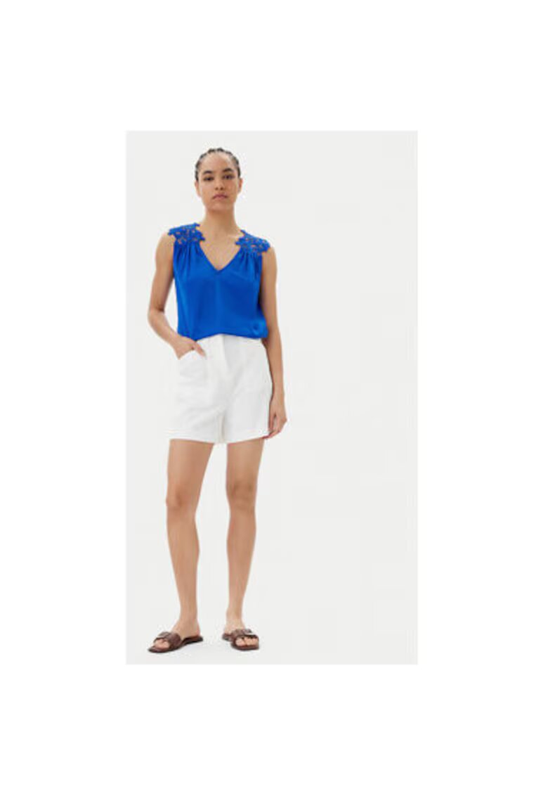 Morgan Top dama 251-OJOIE - Poliester - Albastru - Albastru