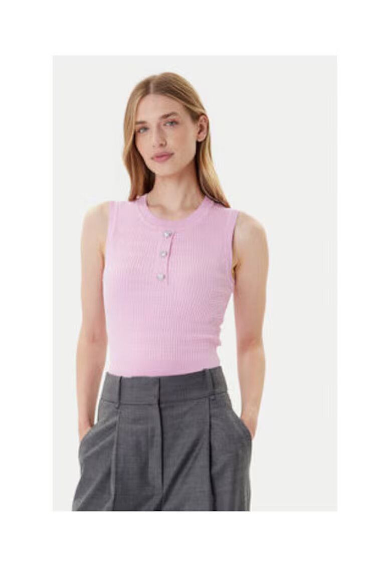 Morgan Top Dama - Roz - 62% viscoza - 38% poliamida -