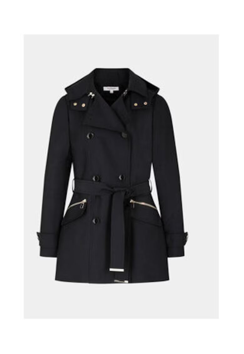 Morgan Trench dama - 303917296 - Poliester/Bumbac - Negru - Negru