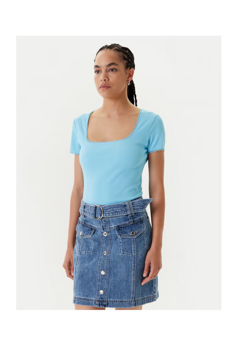 Morgan Tricou dama 232-DLUBI - Bumbac - Turcoaz - Turcoaz