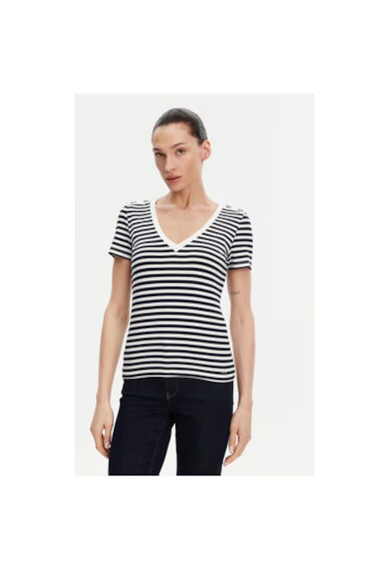 Morgan Tricou dama 241-DINA - Viscoza/Poliester - Bleumarin - Bleumarin