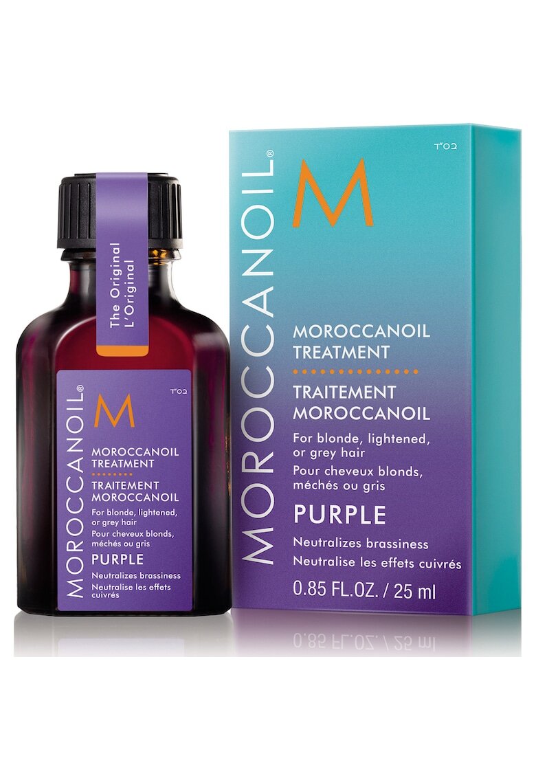 Moroccanoil Ulei tratament Purple pentru par blond - cu reflexii deschise sau grizonat