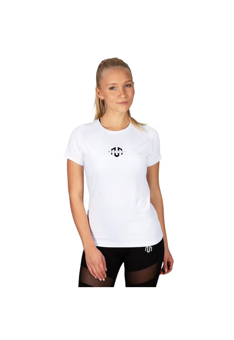 MOROTAI Tricou pentru fitness cu detaliu logo Premium Basic -