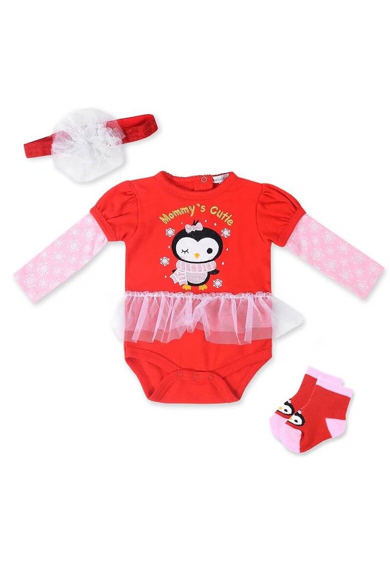 Mothers Choice Set Craciun 3 piese pentru fetite