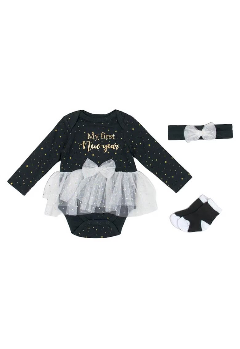 Mothers Choice Set pentru fetite 3 piese - My First New Year