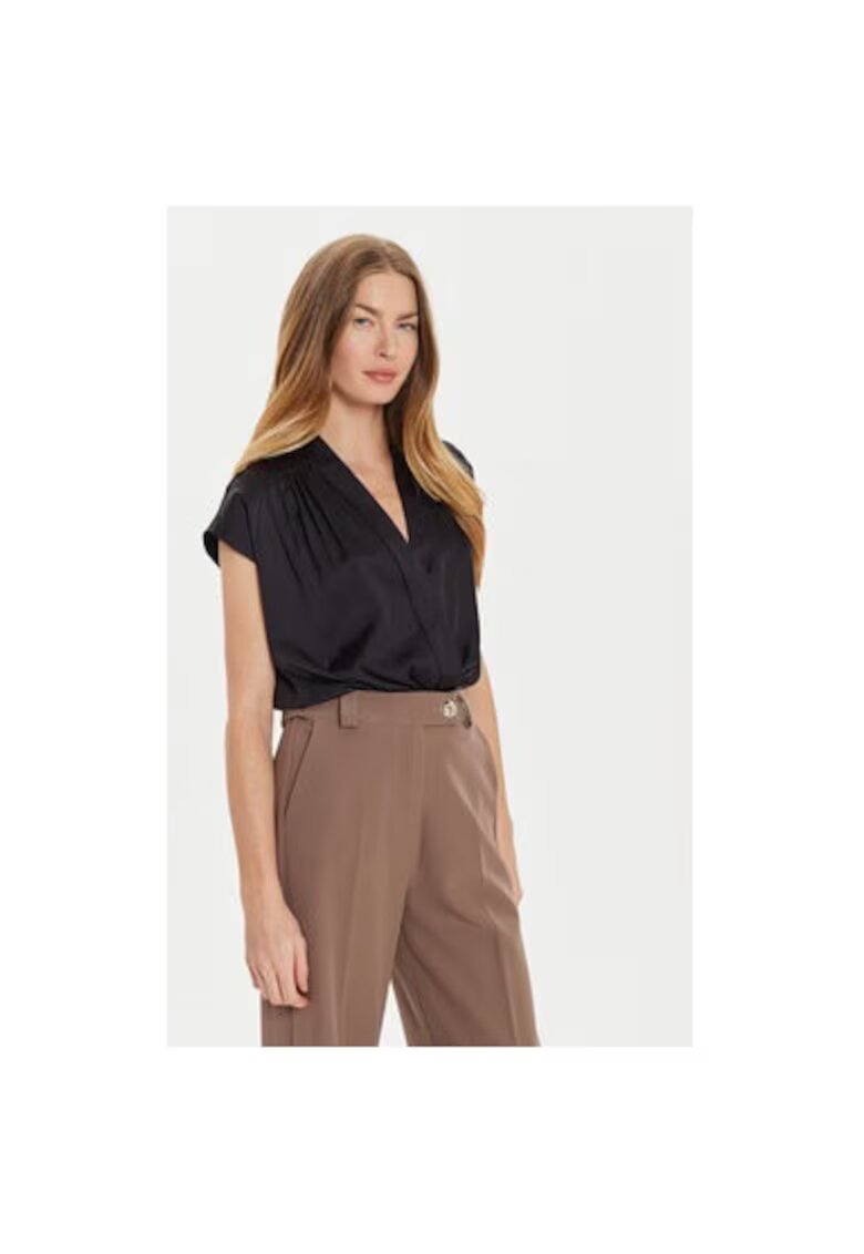 Motivi Bluza dama - 304949036 - Viscoza - Negru - Negru