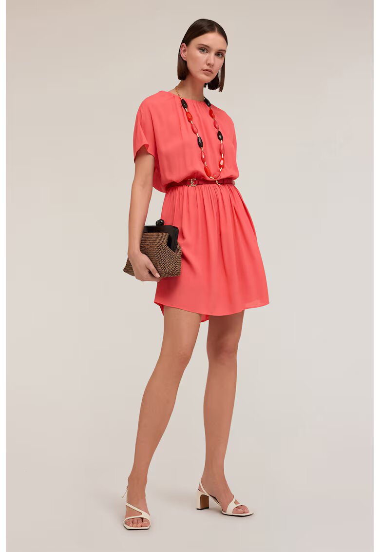 Motivi Rochie scurta cu maneci scurte - Coral