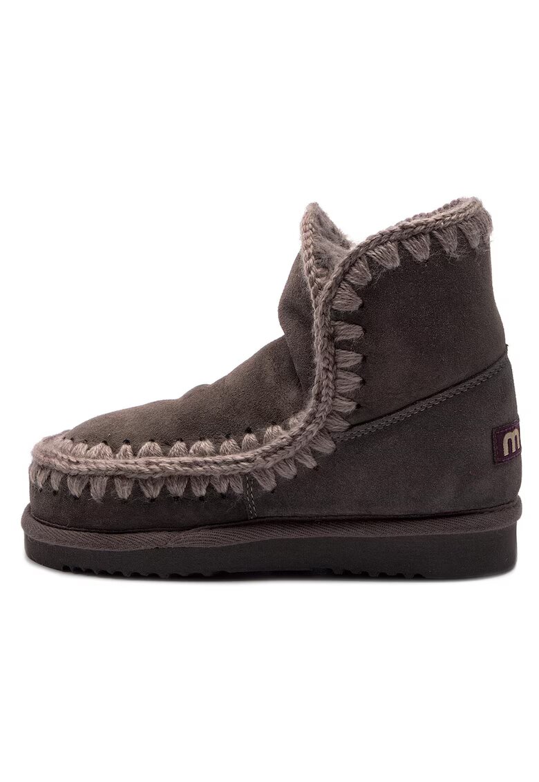 Mou Cizme de iarna dama FW101001A - Piele naturala - 38 EU - Gri