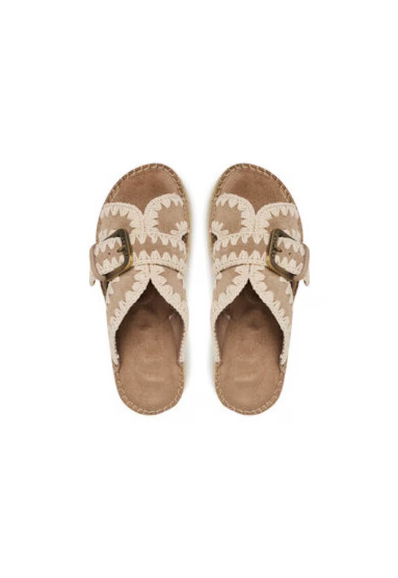Mou Espadrile dama MU.SW641003A - Piele naturala - Roz