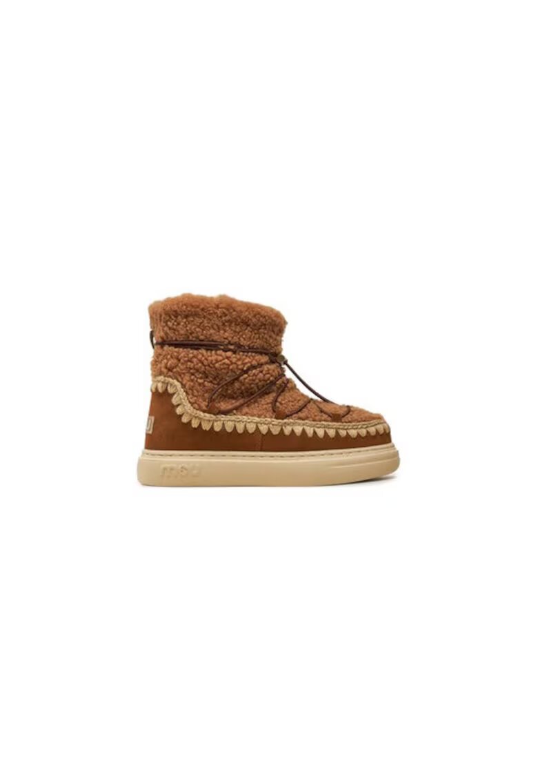 Mou Ghete dama 304507823 - Piele naturala - Maro - Maro