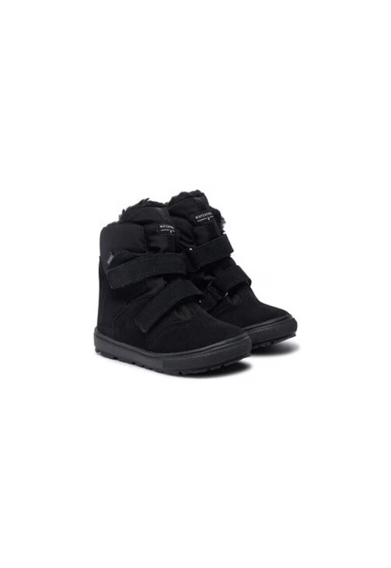 Mrugala Cizme baieti 304294204 - Piele naturala - Negru - Negru