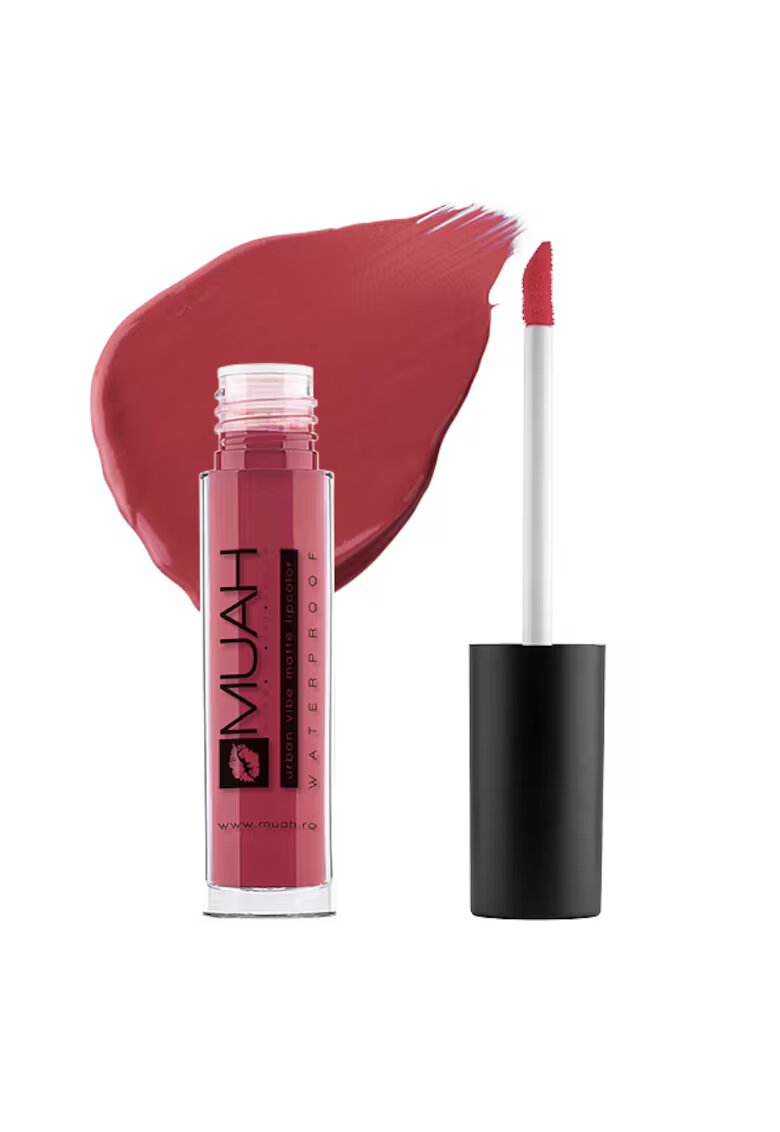 Muah Ruj lichid Matte Lipcolor - Mov