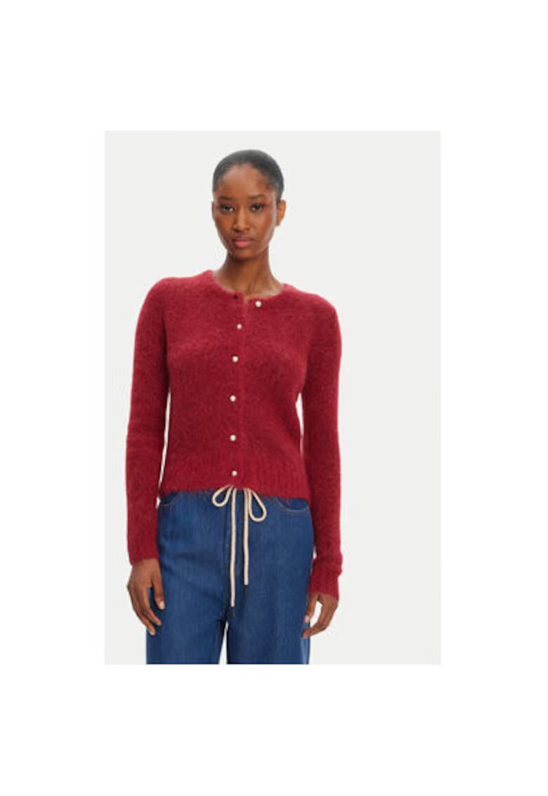 Munthe Bluza dama 252160025272 - Lana alpaca/Poliamida - Visiniu - Visiniu