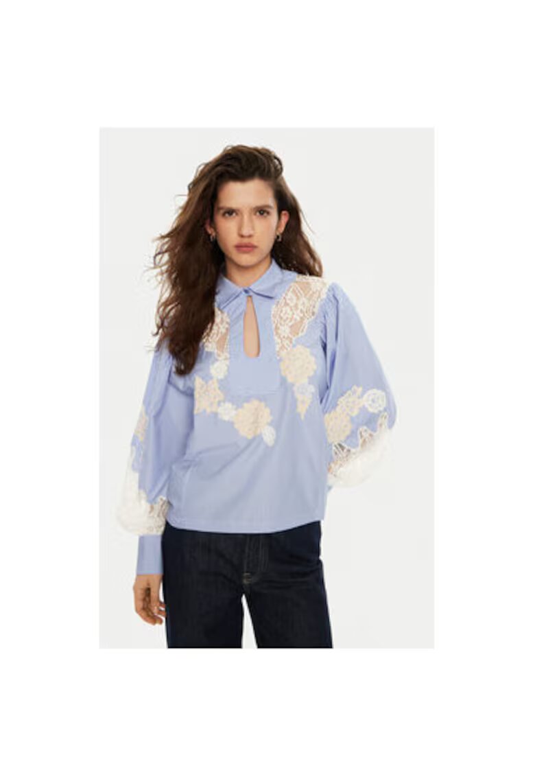 Munthe Camasa dama - 304891434 - Poliester/Bumbac - Albastru - Albastru
