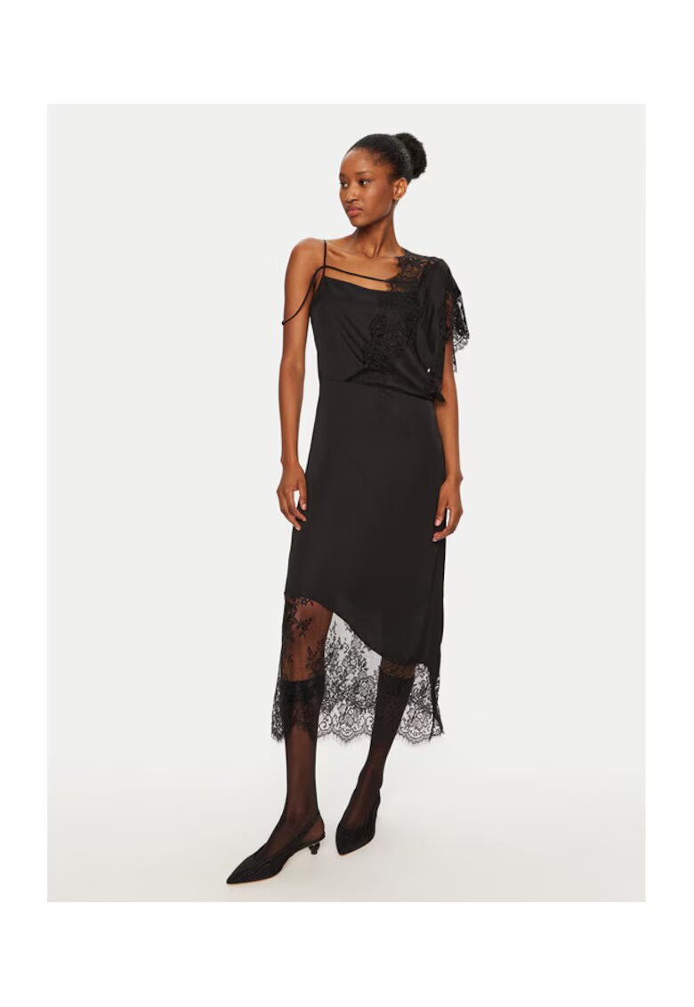 Munthe Rochie dama - 304891427 - Viscoza - Negru - Negru