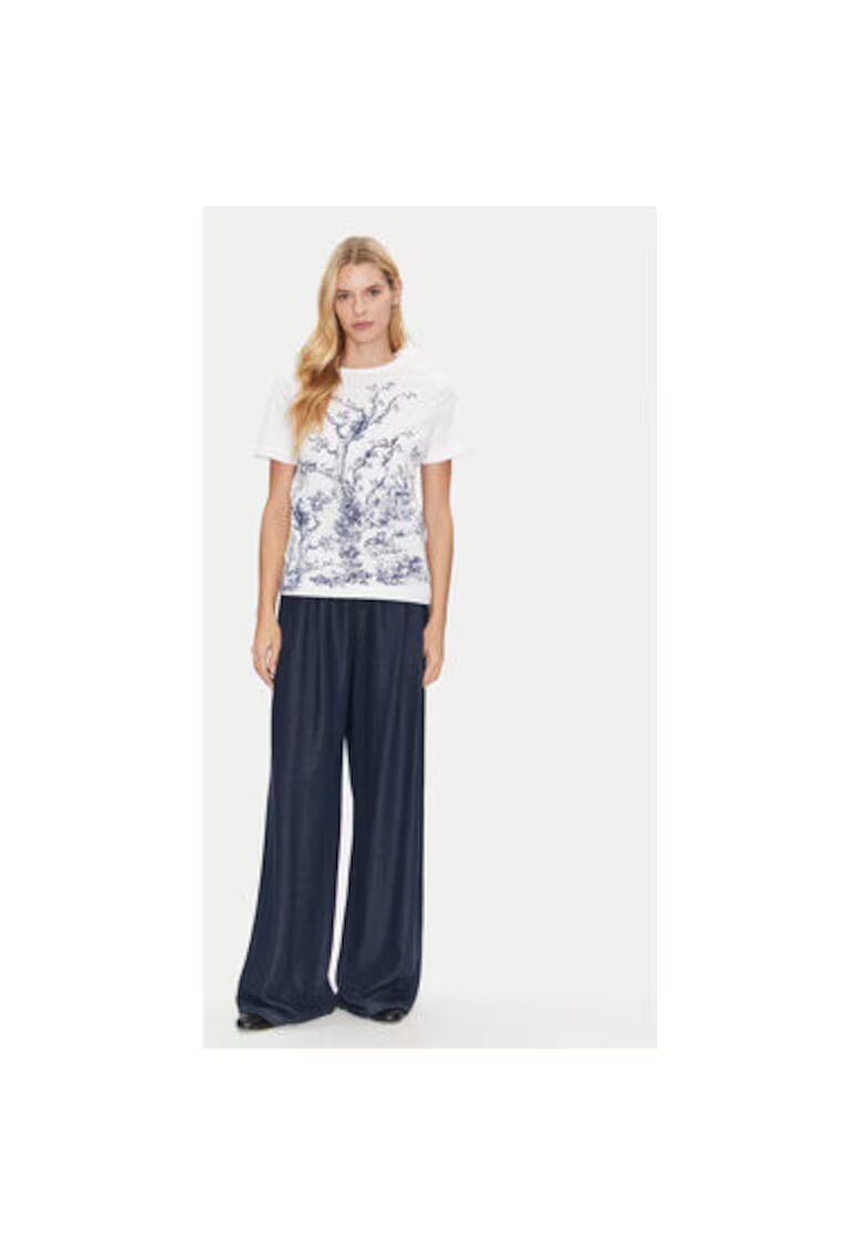 Munthe Tricou dama - 304892851 - Bumbac organic - Alb - Alb