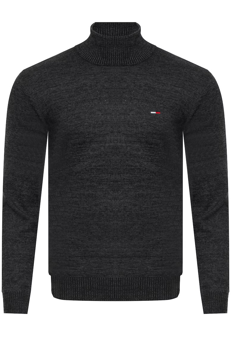 Must Pulover barbati - S81516 - gri inchis - material moale - croiala confortabila