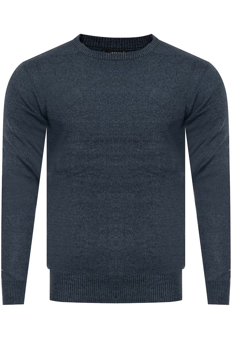 Must Pulover barbati - S8755 - bleumarin - material moale