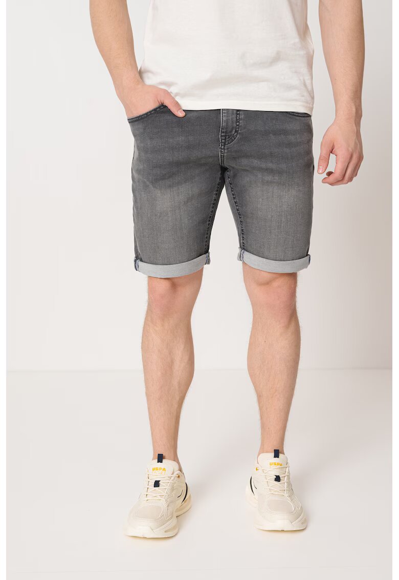Mustang Bermude din denim Chicago - Gri