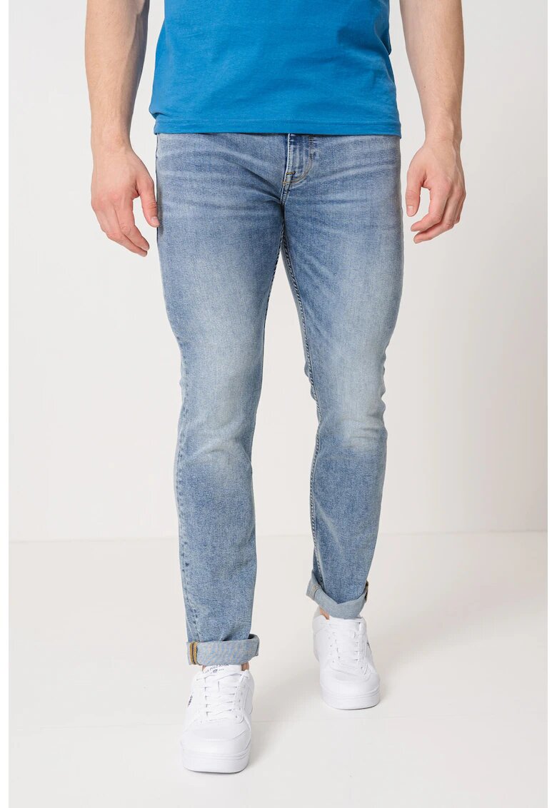 Mustang Blugi slim fit - Albastru deschis melange