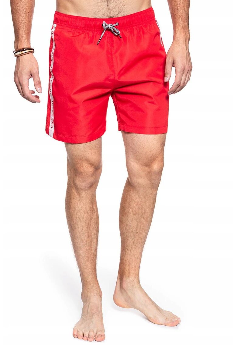 Mustang Costum de baie barbati - Simon - Regular Fit - rosu -