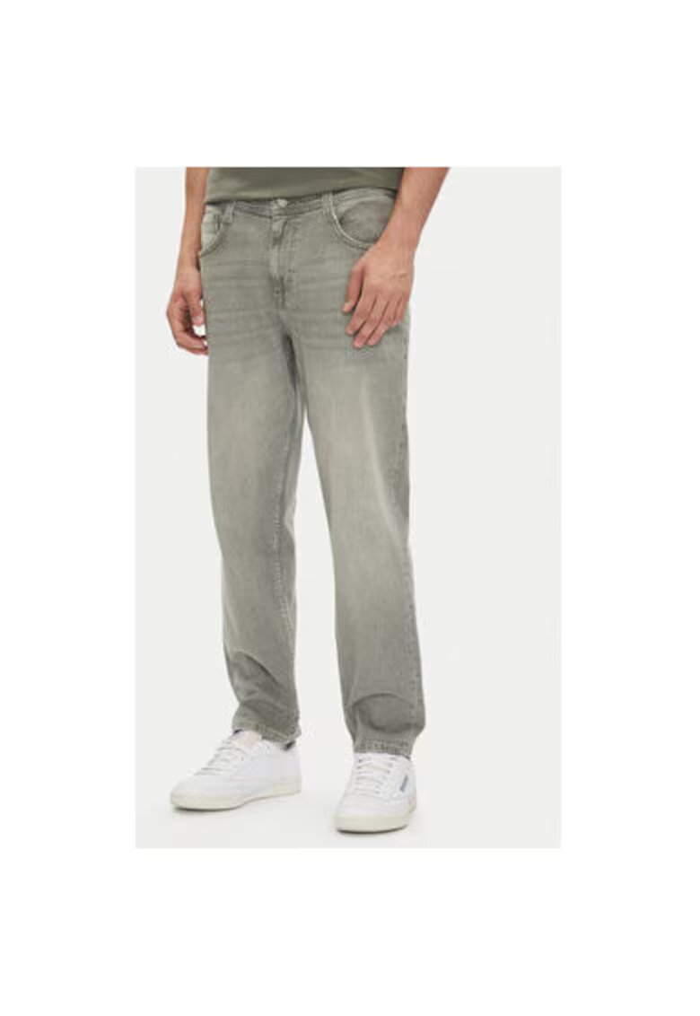 Mustang Pantaloni barbati 1016328 - Bumbac/Elastan - Gri - Gri