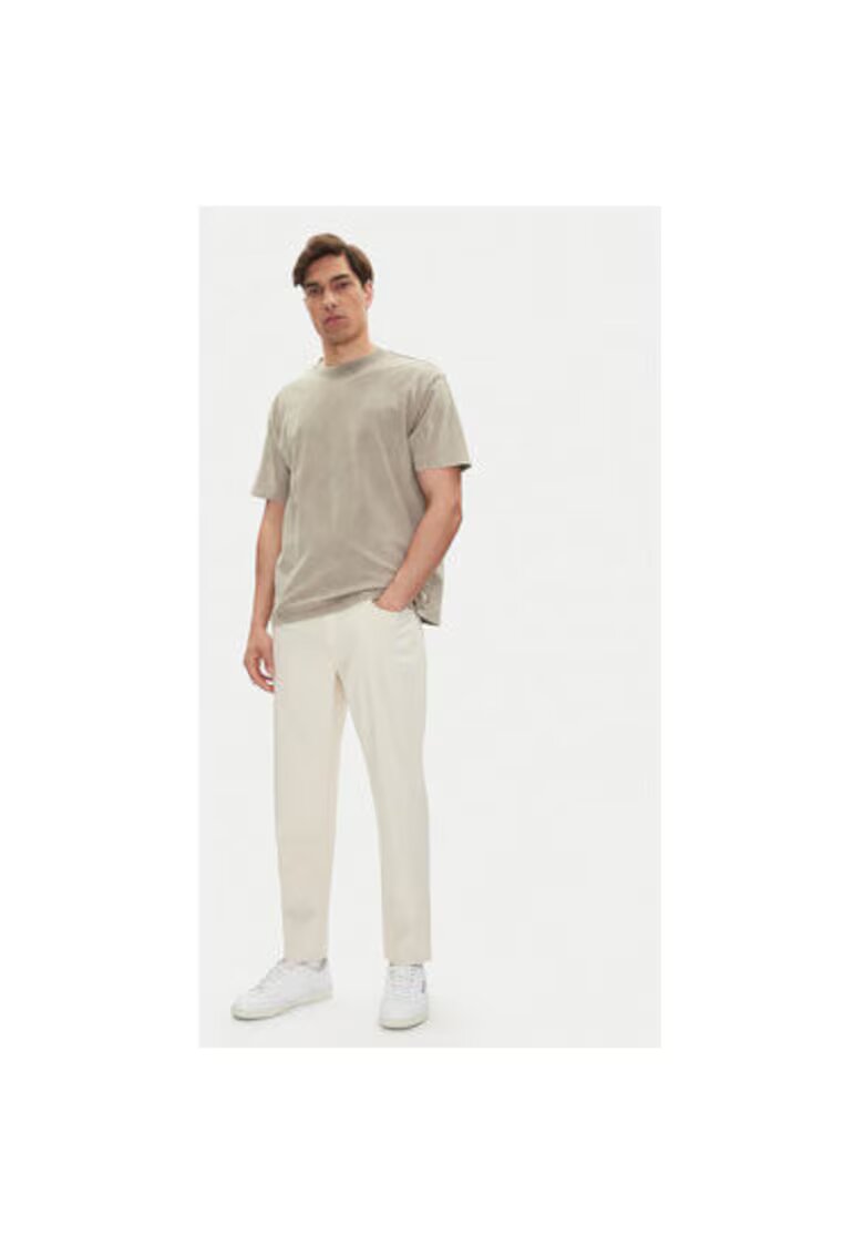 Mustang Pantaloni barbati 1016435 - Bumbac - Ecru - Ecru