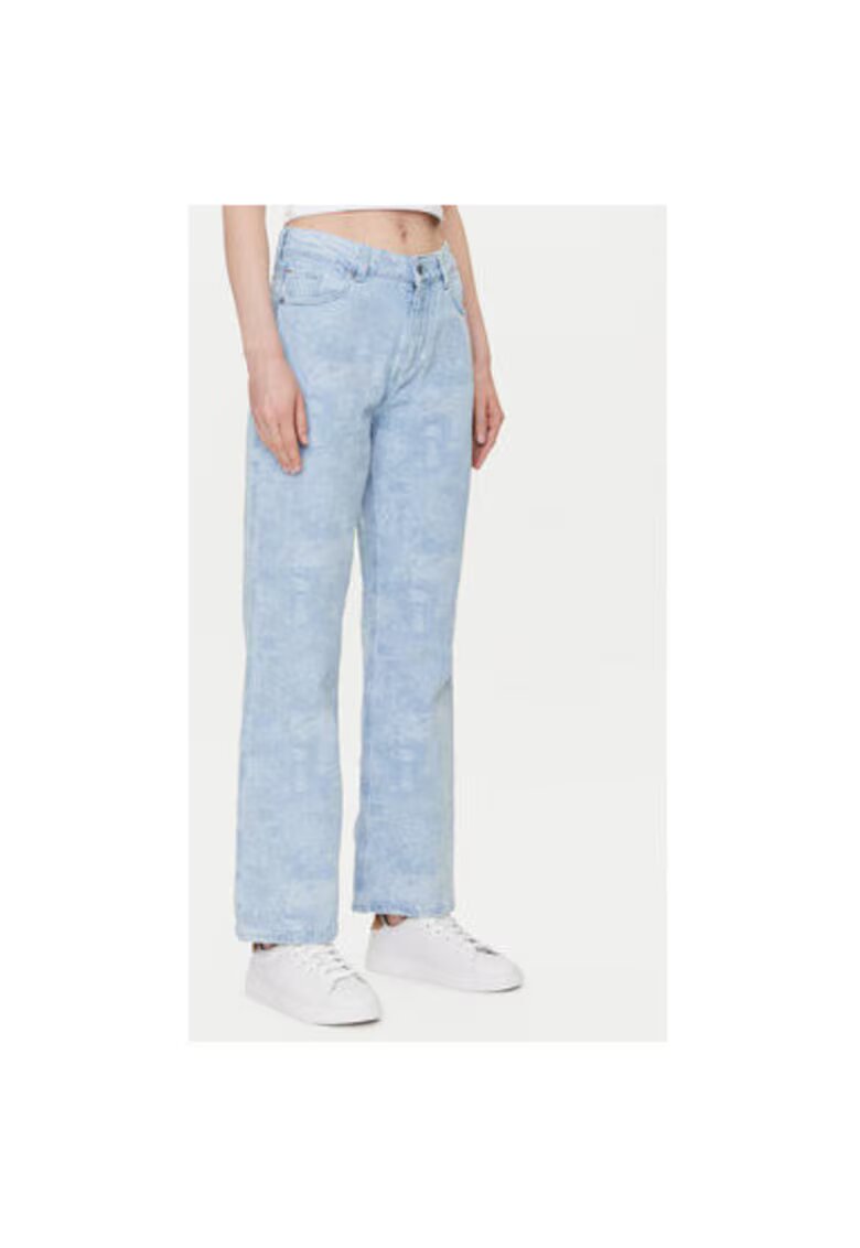 Mustang Pantaloni dama 1016002 - Bumbac - Albastru deschis - Albastru deschis