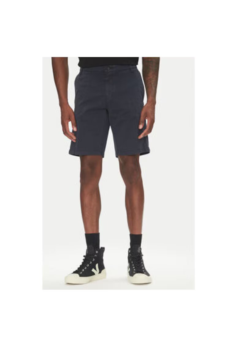 Mustang Pantaloni scurti barbati 1016450 - Bumbac - Bleumarin - Bleumarin