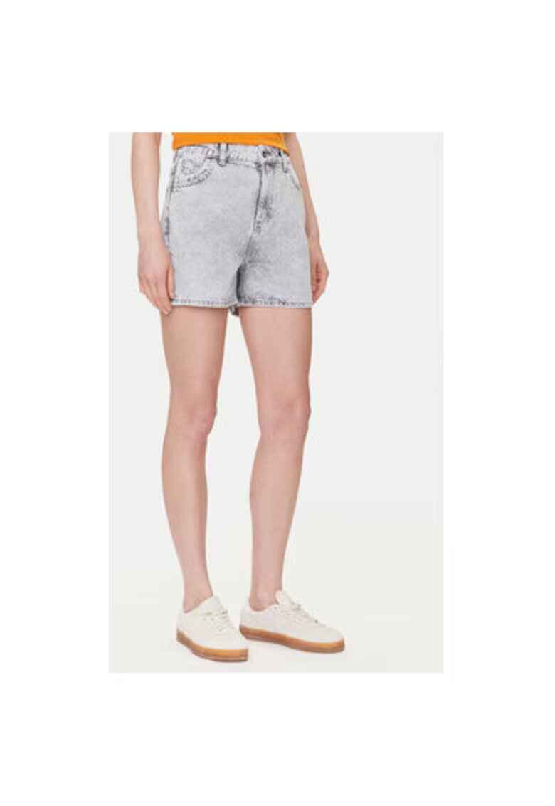 Mustang Pantaloni scurti din denim dama 1016558 - Bumbac - Gri - Gri