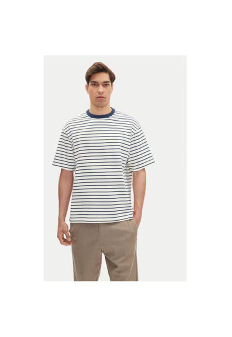 Mustang Tricou barbati 1016286 - Bumbac - Alb - Alb